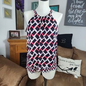 White House Black Market Layered Tank Top Size M